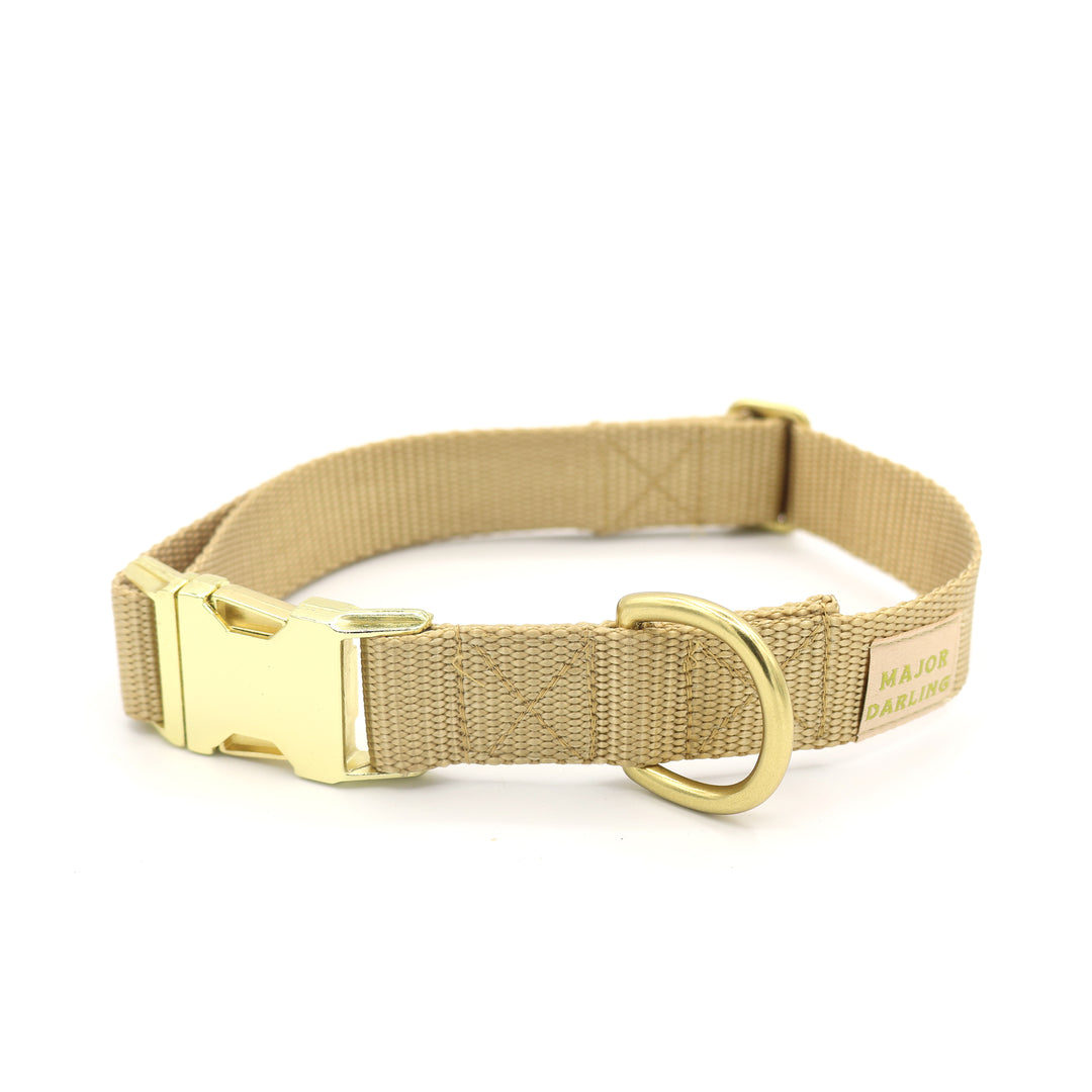 brass snap collar - Major Darling