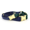 side-release martingale collar / brass snap - Major Darling