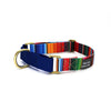 martingale collar / serape + navy