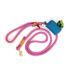 BUNDLE: rope leash + poop bag holder