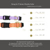 Series 3 (THREE) Fi compatible snap collar / custom colors