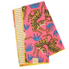 bandana / pink tigers + stripes