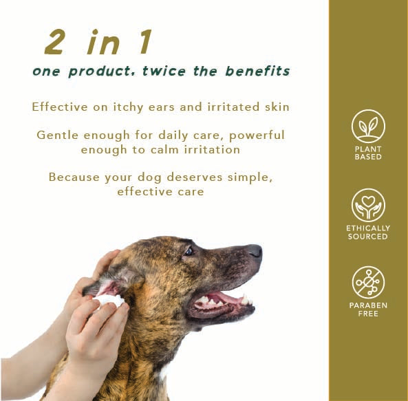 skin tonic + ear wash