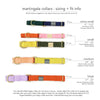 martingale collar / CUSTOM COLORS - Major Darling