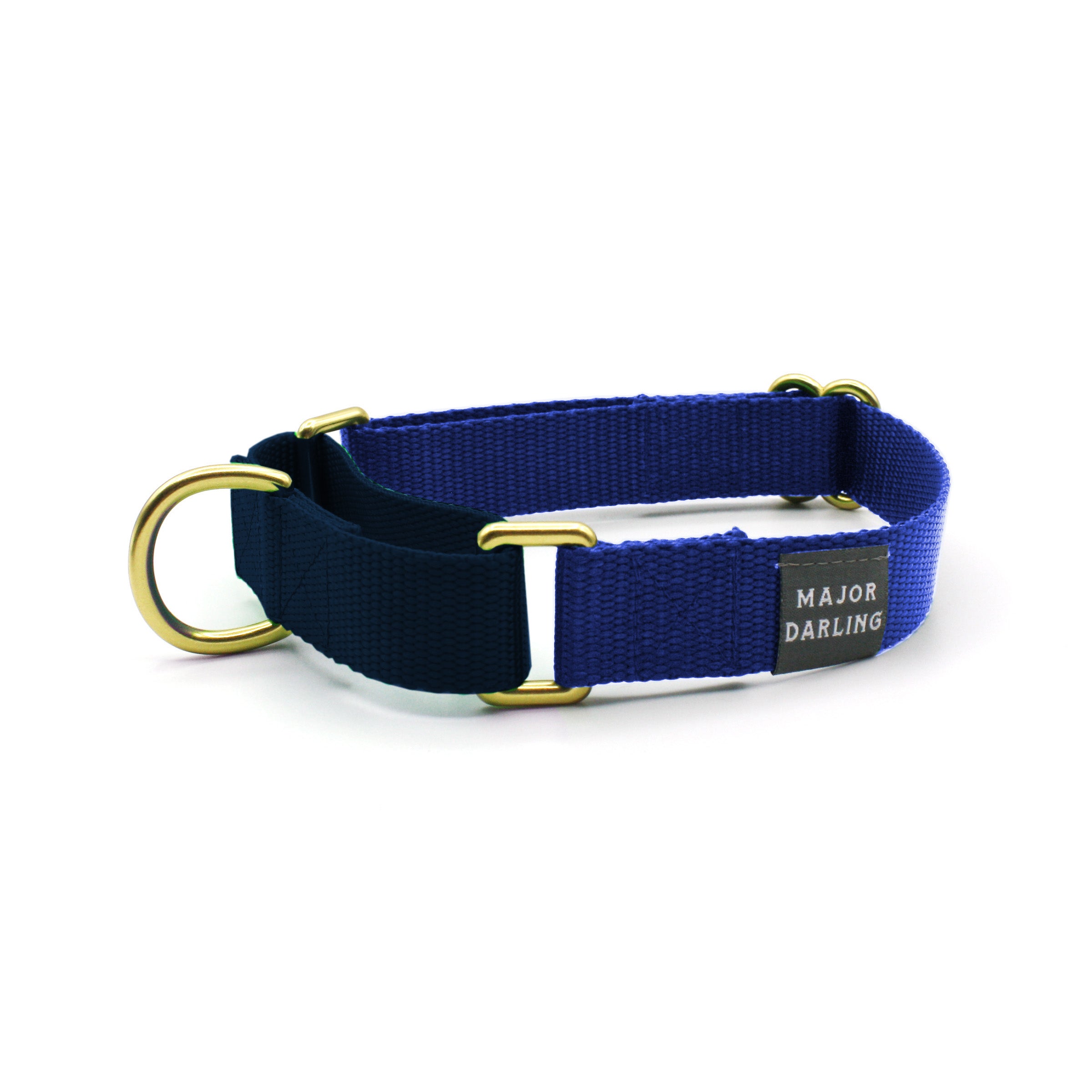 Cobalt blue dog store collar