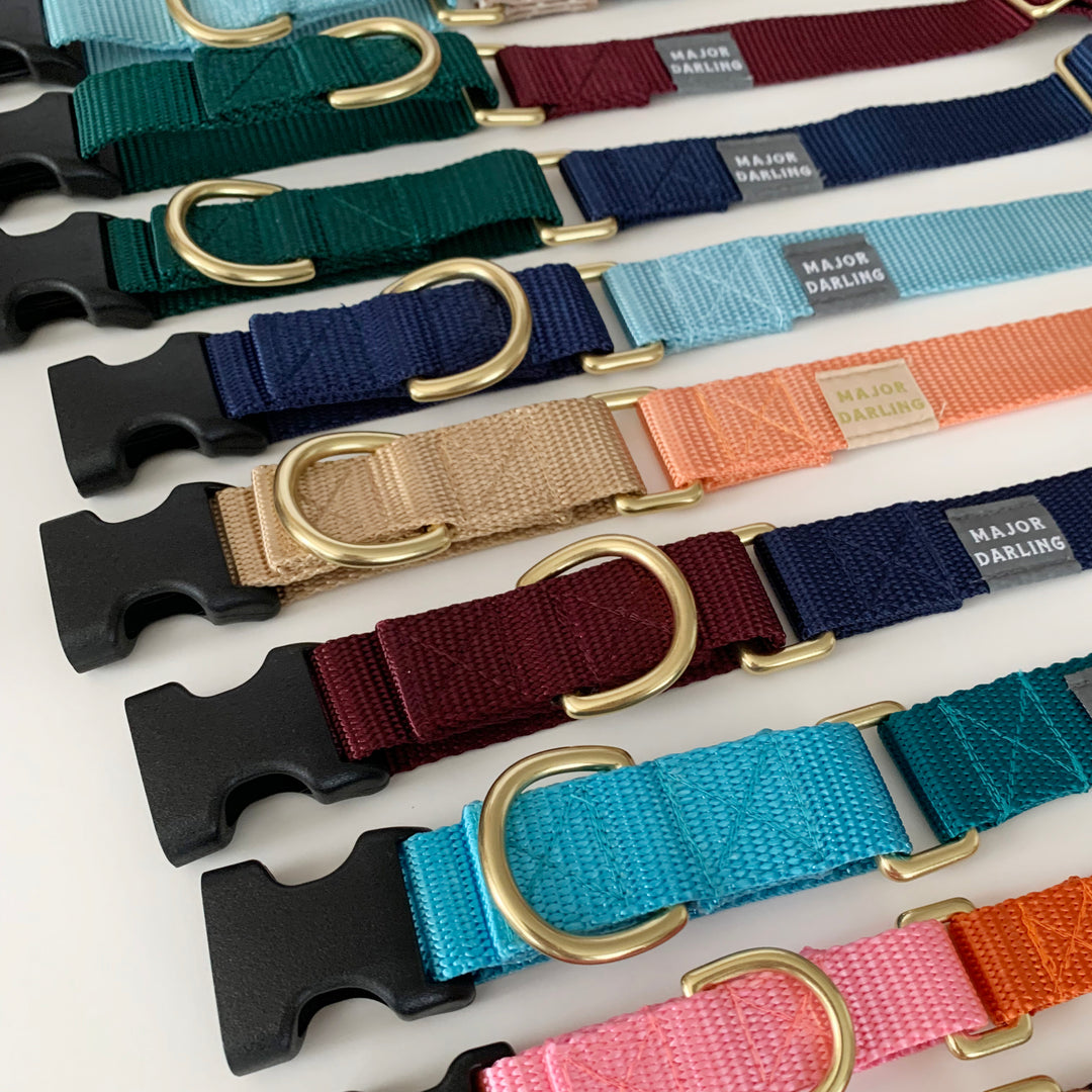 snap buckle add-on for martingale collar - Major Darling